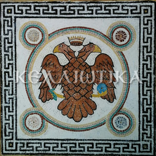 Ψηφιδωτό για πάτωμα Δικέφαλος